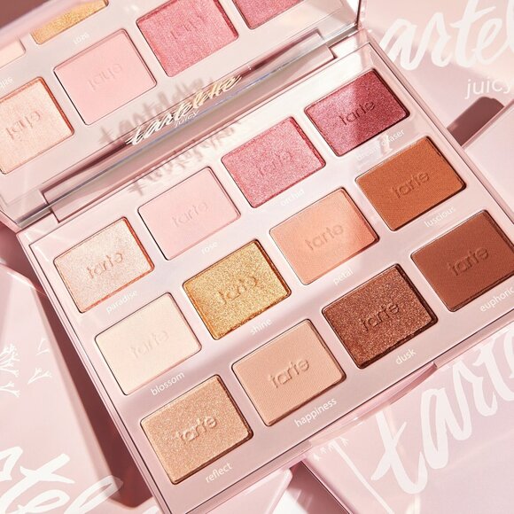 Tarte Eyeshadow Palette - Tartelette Juicy Amazonian Clay 12 SHADES - Picture 2 of 11